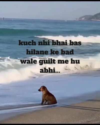 T!tle ko dubara hilane ka man kar rha hai..