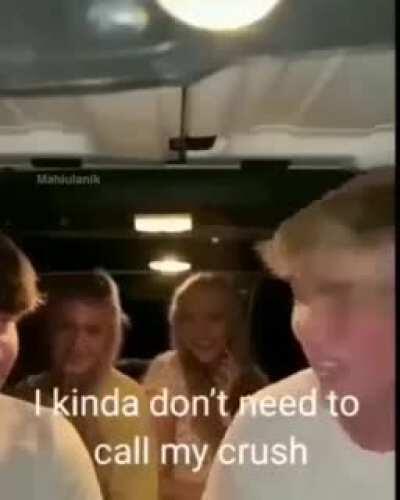 Call your crush... 💗