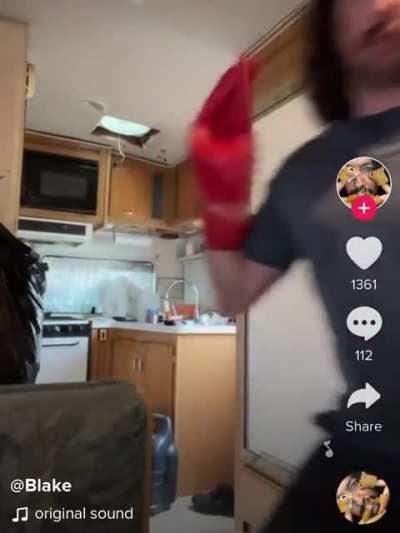 I was sent this with 0 context