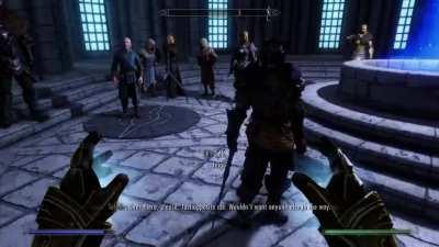 Wouldn't want anyone else in the way