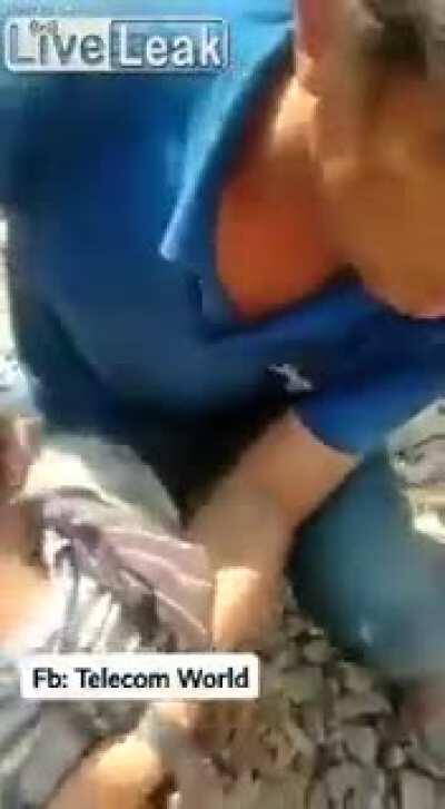 Worker falls from tower