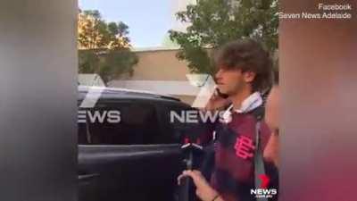 Is not wearing a seatbelt a possible breach of bail? Asking for old mate