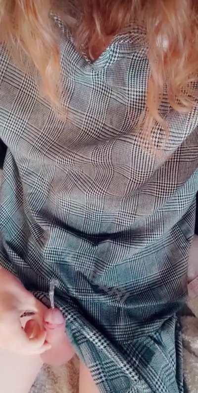 I just peed on my skirt 🥺