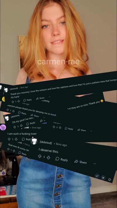 You could see your porn mommy naked, but all these [deleted] betas are stopping you