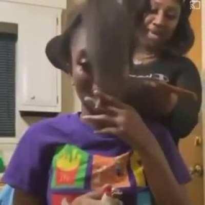 I really don't think she needs another blunt.