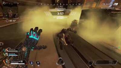 You won’t escape my finisher, friend!