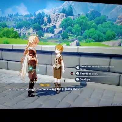 Just started playing only to get blindsided by this