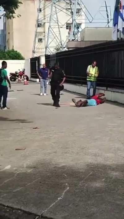 resisting arrest in Brazil