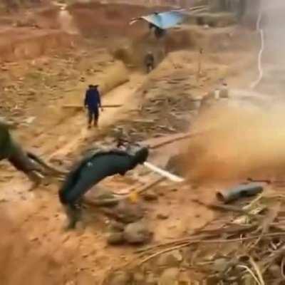 He has mastered the art of water bending.