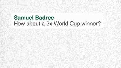 That's one way to introduce the panel