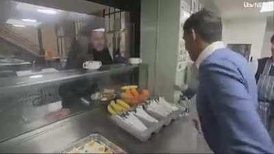 “Do you work in business?” “No, I’m homeless. I’m a homeless person.” Excruciating.