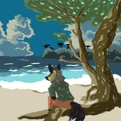 A Beachy Breeze [Art by Me]