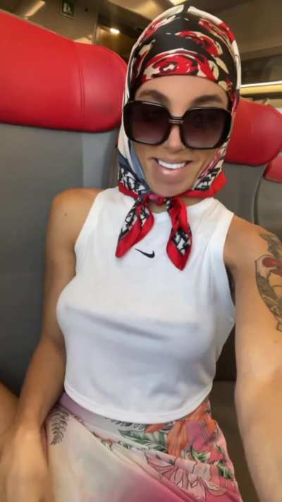 I'd love to share seats with her