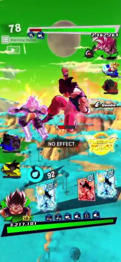 zenkai green kaioken goku with the double ult is a W 