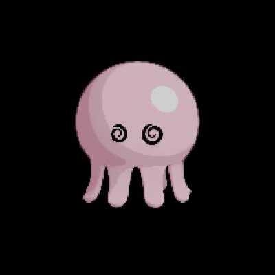 Not traditional pixel art but thought you guys would like this octo animation I made