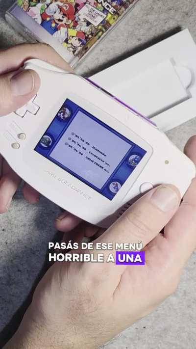 [GBA] Reviví mi viejo flashcart chino y ahora VUELA 🔥 (SuperFW)