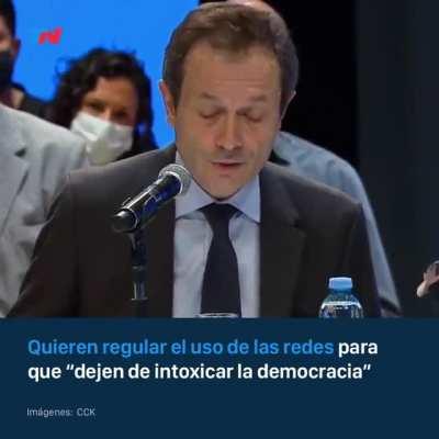 No pueden controlar los precios y van a controlar internet, dale. Que tan alto estaba la cuna de la que se cayeron? lo esperaba, lo veo y no lo creo