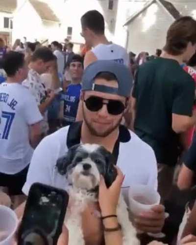 Just 2 good boys enjoying life