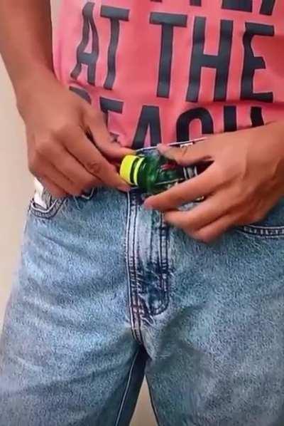 Ah yes a bottle belt ..