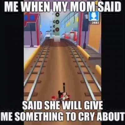 Mom is f*ucking scary when she says that’s