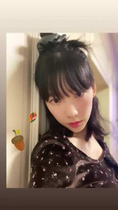 [201029] Taeyeon on Instastory