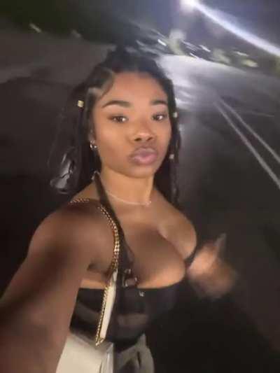 heard she had an OF before, if y'all got something on her, let it rain