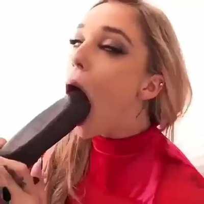 Monster Cock Throat Fuck