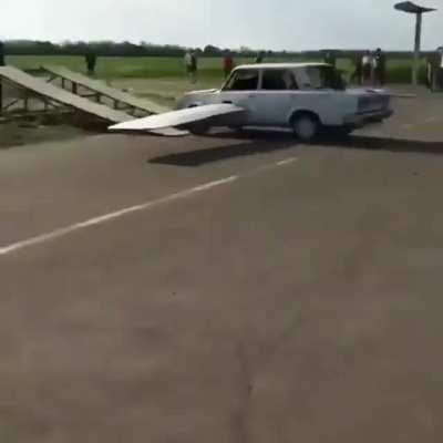 to fly (again with a lada)
