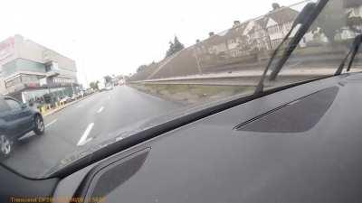 Tapped my brakes for a speed camera...upset the guy behind me