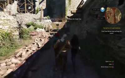 When the npc you have to follow walks too slow