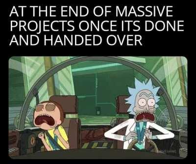 I think I would be happier and richer just doing maintenance work