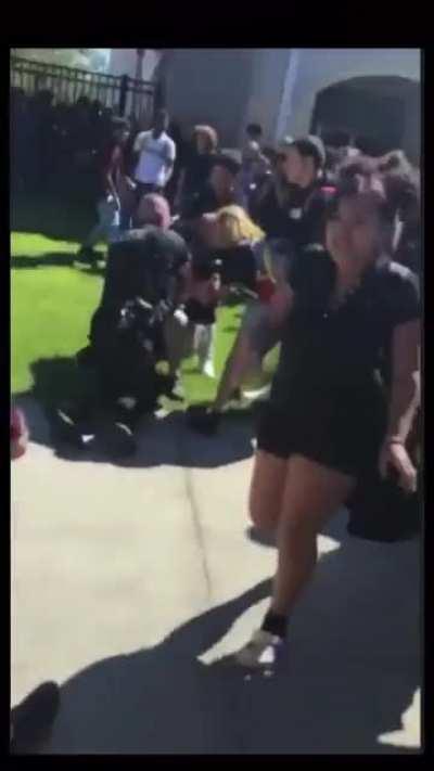 This nigga body slammed a cop right before Christmas break