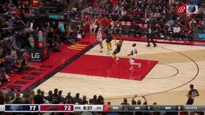 [Highlight] Jaren Jackson Jr. rejects Scottie Barnes for his 4th block of the game!