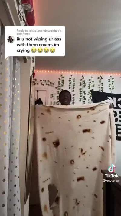 Shit stain blanket