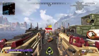 I made R99 shoot kraber bullets on modded apex...this is the result