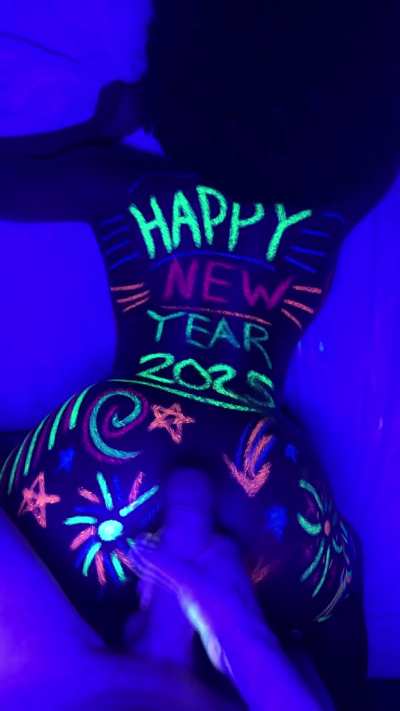 Bringing in 2025 with Anal Doggystyle