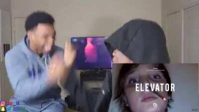 The most genuine reaction of 