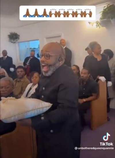 Ice was in the choir as well?