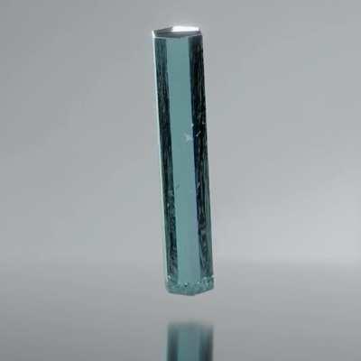 [A] Aquamarine Crystal Render