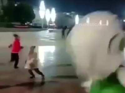 Mascot means business