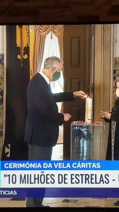 to blow out a candle