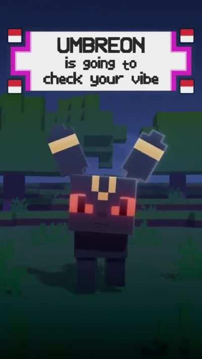 Umbreon checks your vibe (by @novojiro)