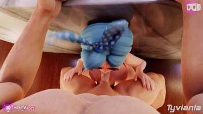 Annie Morning BJ (HentaiVR / Tyviania) [Tyviania OC]