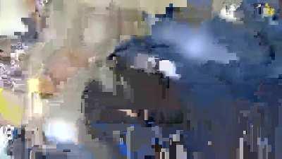 Abusive male gets confronted by police & attempts to flee