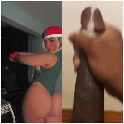 Huge ass latina making BBC bust