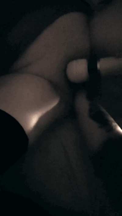 My friend felt my pussy clench on her fist