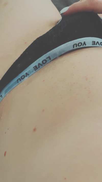 See? This is how I prepare my panties for my boys (hopefully some girls too) before shipping them ☺️💅🏻🍆💦