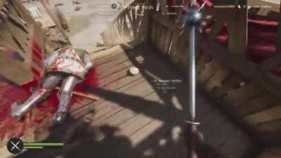 You cannot escape the Bread Boy. I've been playing Chivalry 2 and I'm very proud of these two back to back kills using a piece of bread 😂