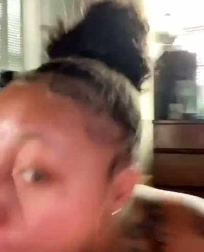 Cute lil bih got tricks