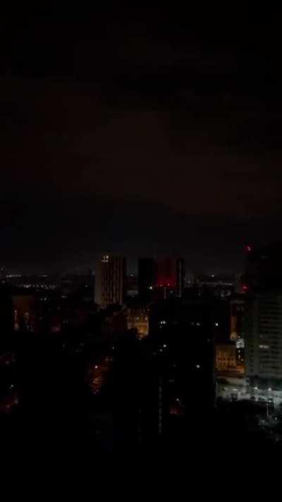 Shooting began in Kiev.